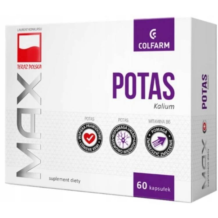 MAX Potas 60 kaps.