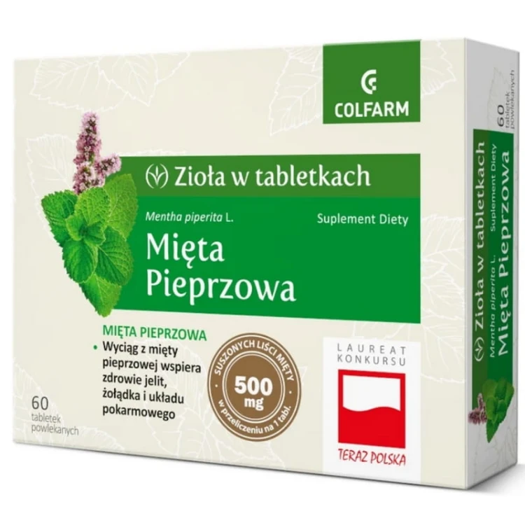 Mięta Pieprzowa 60 tabl.