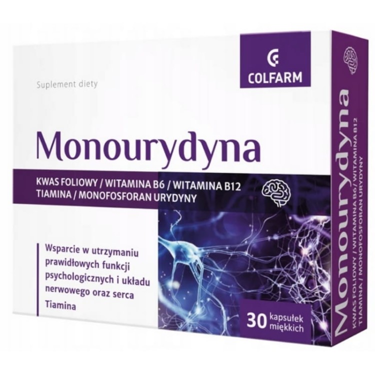 Monourydyna 30 kaps.