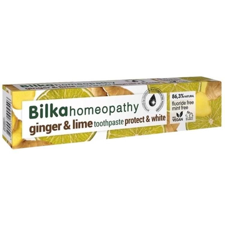 Pasta do zębów homeopatyczna Ginger&amp;Lime 75ml