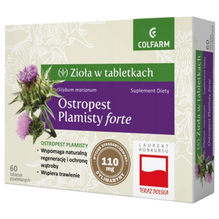 Ostropest plamisty FORTE 60 tabl.