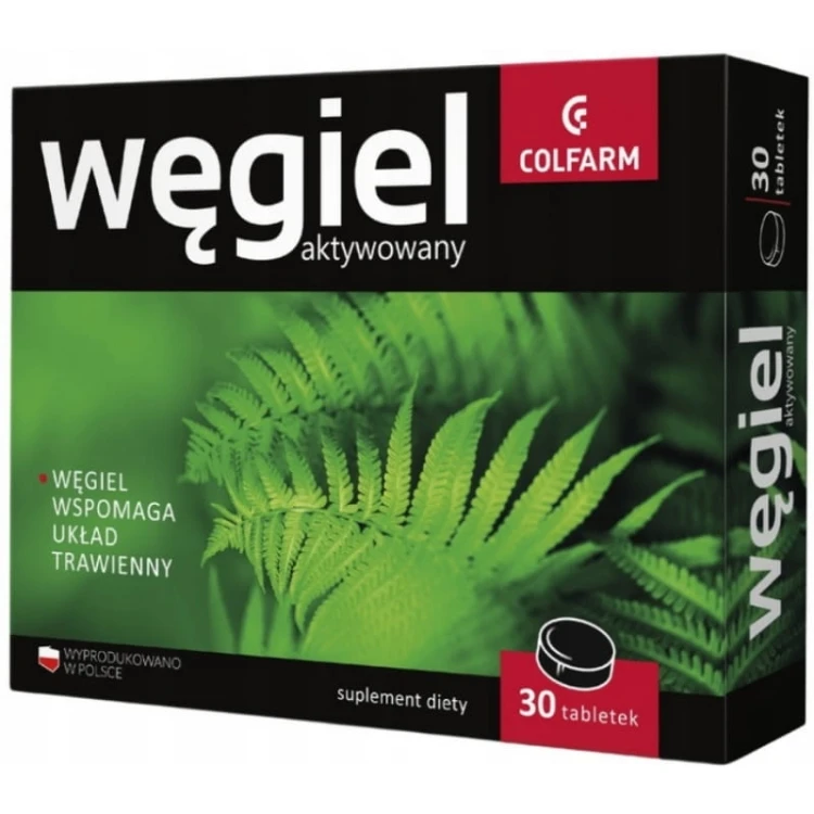 Węgiel Aktywowany 30 tabl.