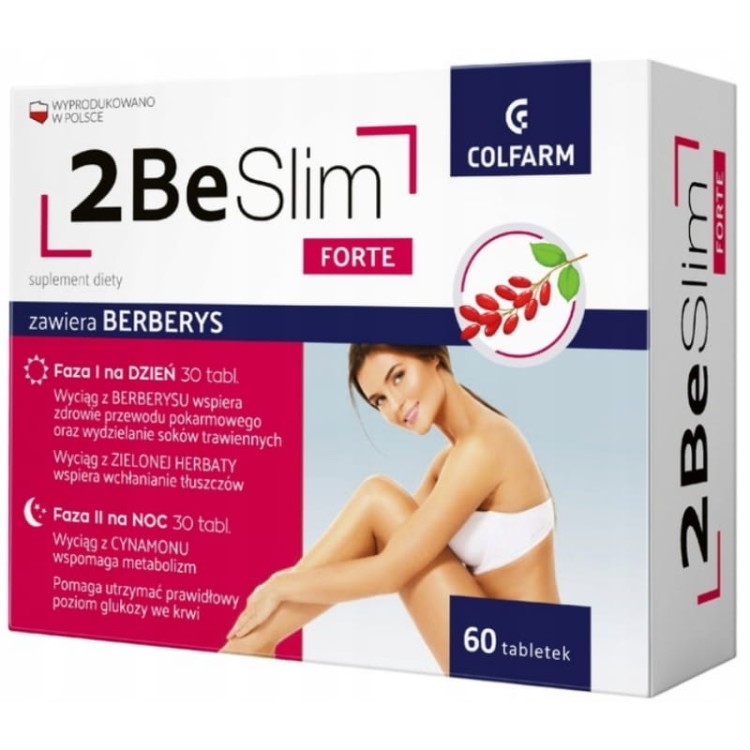 2 BE Slim Forte 60 tabl.