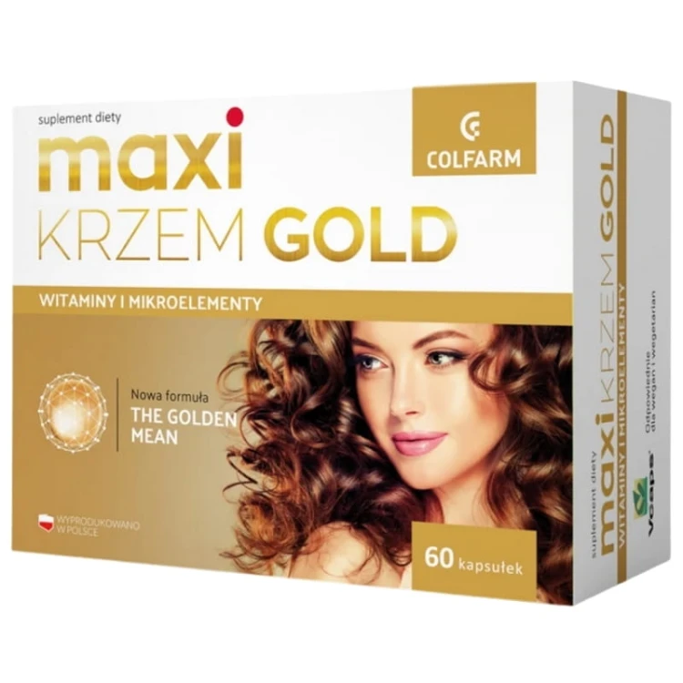 Colfarm Maxi Krzem Gold 60 kaps.