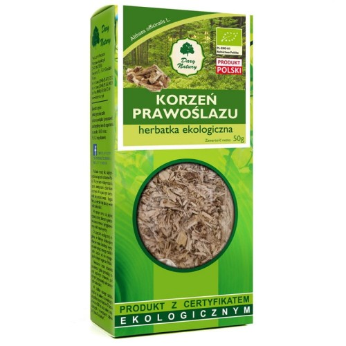 Prawoślaz korzeń (Althaea officinalis L.) EKO 50g