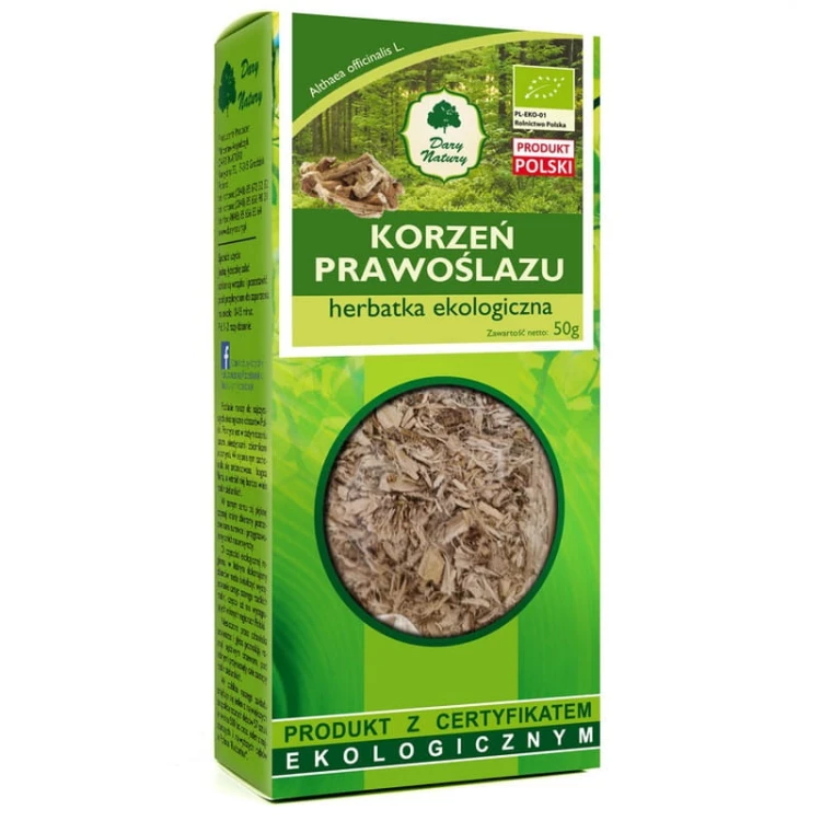 Prawoślaz korzeń (Althaea officinalis L.) EKO 50g