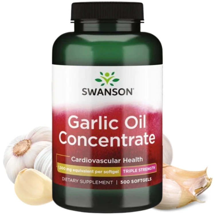 Garlic Oil 1500mg  500 kaps.