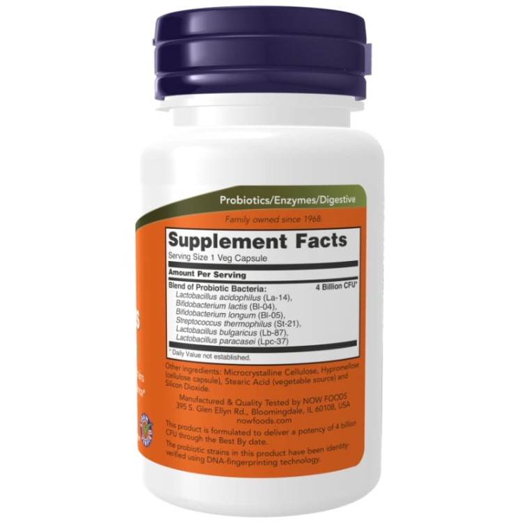 Now Foods Acidophilus 4X6 60 kaps.