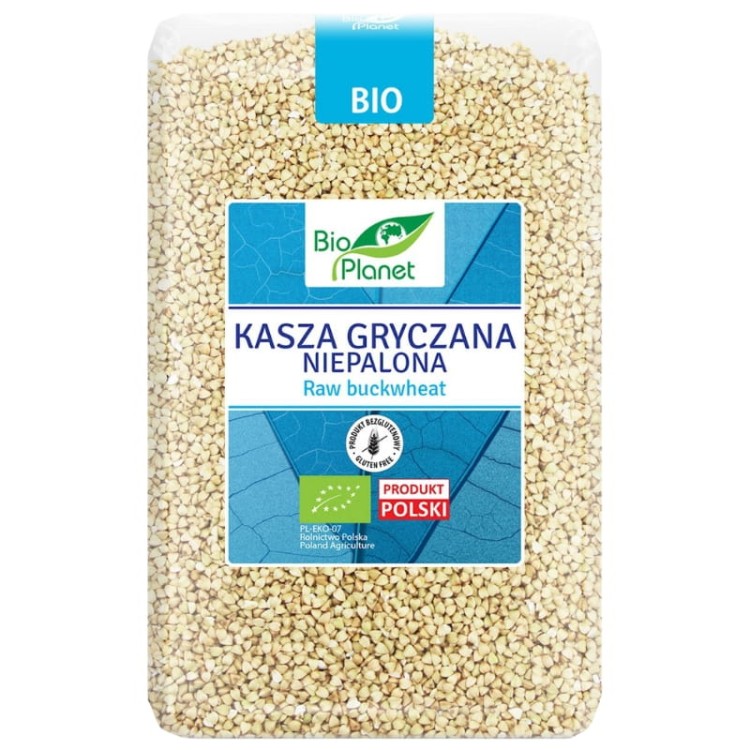Bio Planet Kasza gryczana niepalona bezglutenowa BIO 2kg