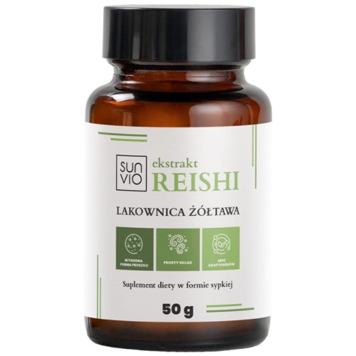 sunvio-ekstrakt-z-reishi-lakownica-zoltawa-proszek-50g-fitoherbs
