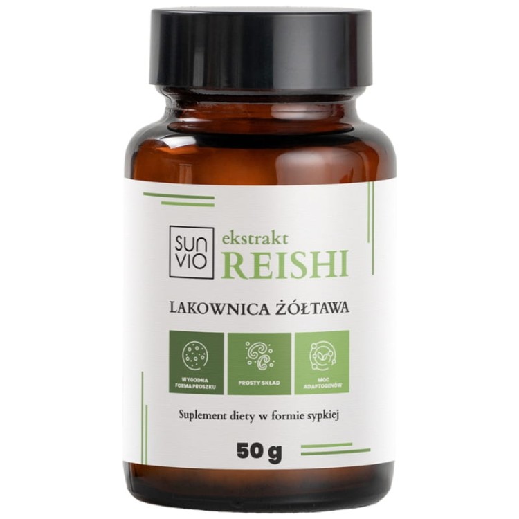 sunvio-ekstrakt-z-reishi-lakownica-zoltawa-proszek-50g-fitoherbs