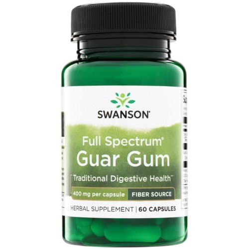 Full Spectrum Guar Gum (Guma Guar) 400mg 60 kaps.