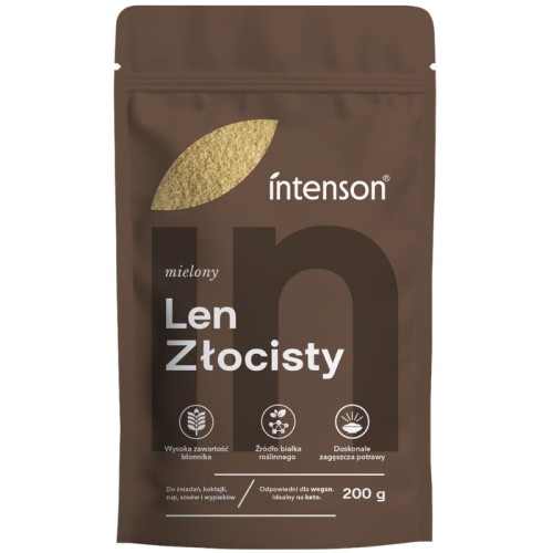 Len złocisty mielony odtłuszczony 200g