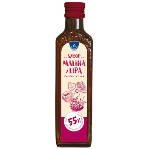 Syrop malina z lipą 250ml
