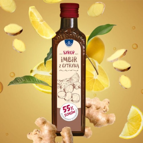 Syrop imbir z cytryną 250ml