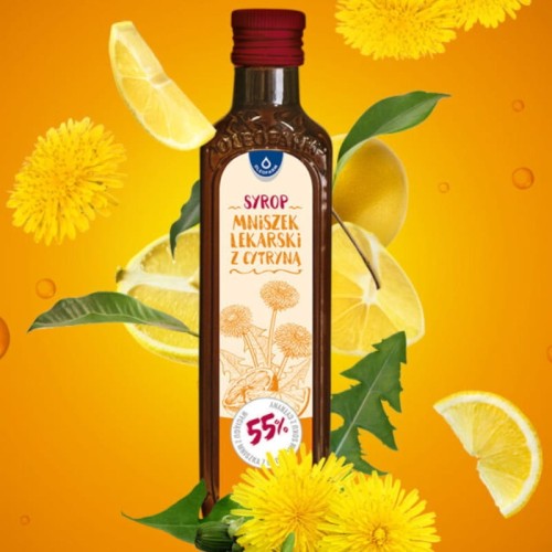 Syrop Mniszek lekarski z cytryną 250ml