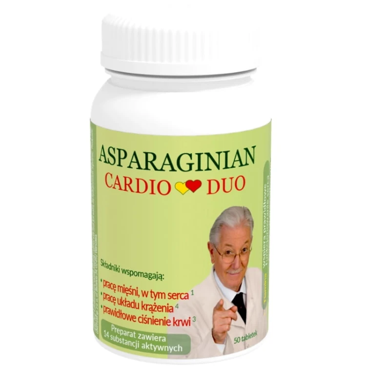 Uniphar Asparaginian Cardioduo 50 tabl.