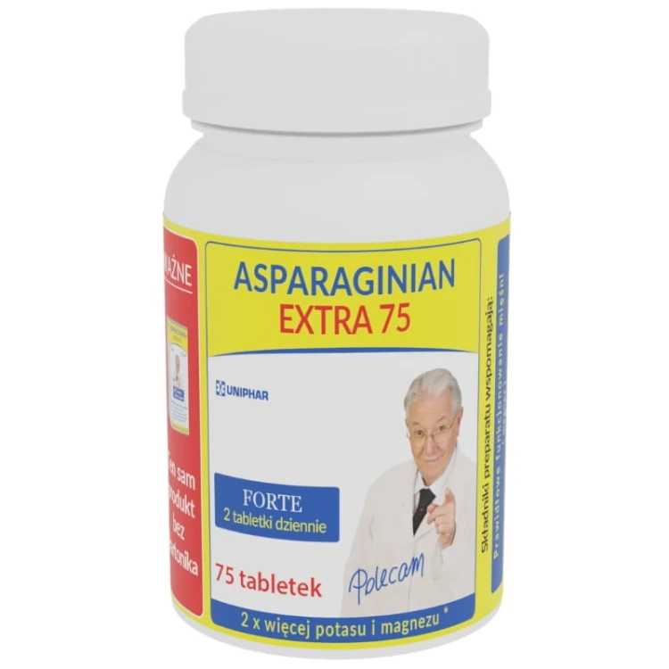 Asparaginian Extra 75 tabl.