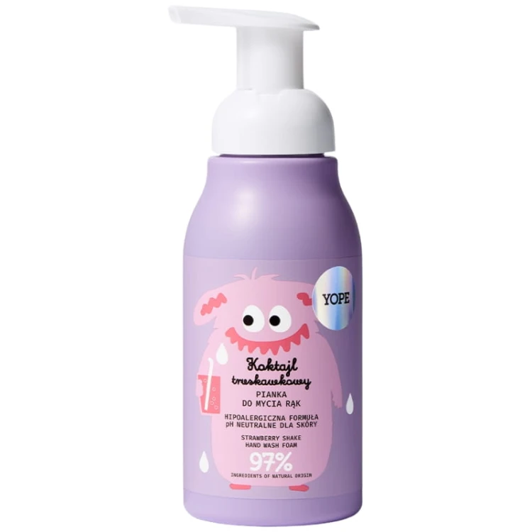 yope-kids-pianka-do-mycia-rak-koktajl-truskawkowy-300ml