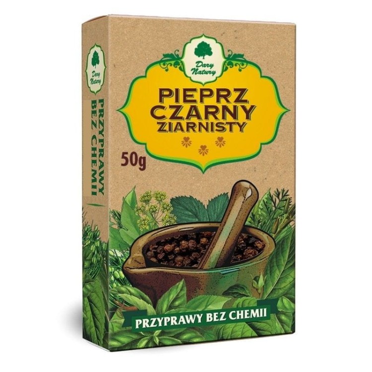 Pieprz czarny ziarnisty 50g