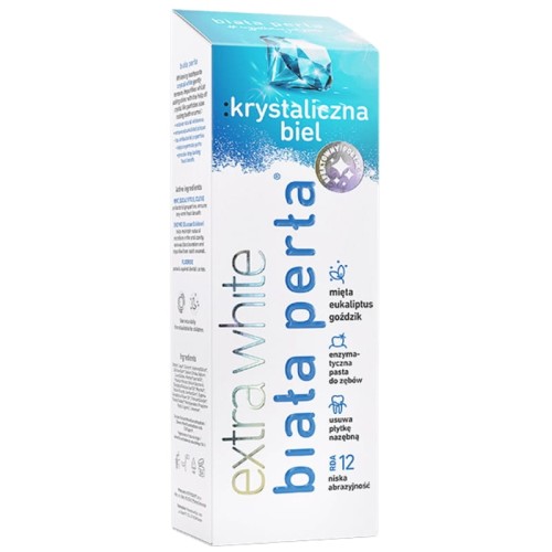 Biała Perła Pasta do zębów Krystaliczna Biel Efektowny połysk 75ml
