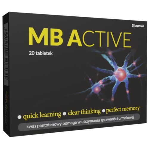 Uniphar MB Active 20 tabl.