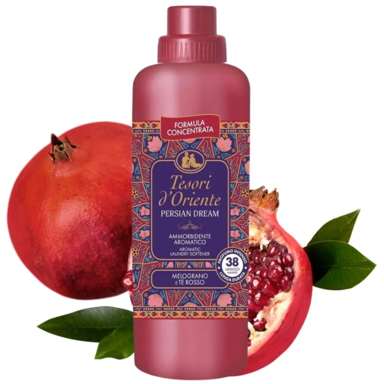 Tesori d'Oriente Płyn do płukania Luksusowy Persian Dream Granat i Czerwona Herbata 38 prań 760ml
