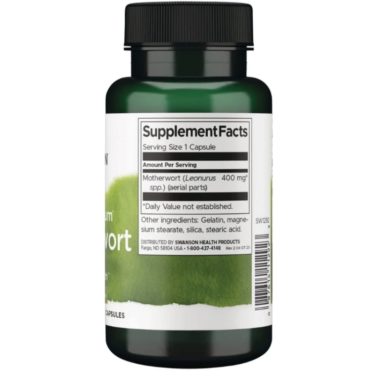 swanson-full-spectrum-motherwort-serdecznik-400mg-60-kaps-fitoherbs-1