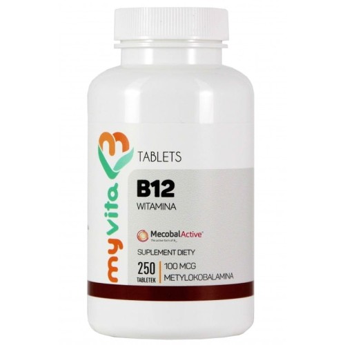 Witamina B12 metylokobalamina 100µg 250 tabl.