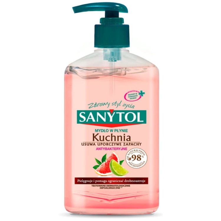 Sanytol Mydło antybakteryjne do kuchni 250ml