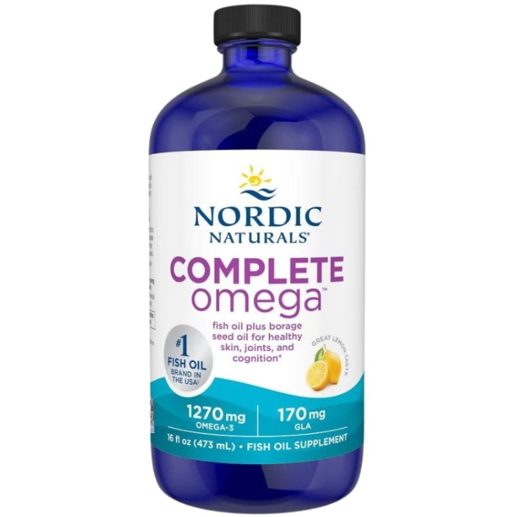 Nordic Naturals Omega Complete 1270mg Lemon 473ml