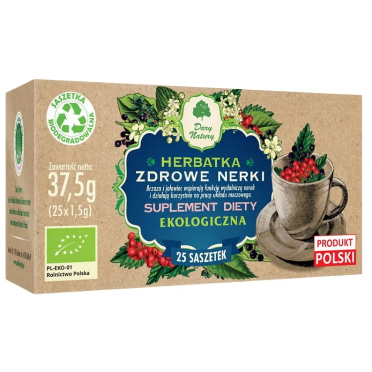 Herbatka Zdrowe nerki EKO 25x1,5g