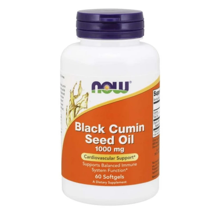Black Cumin Seed Oil (Olej z nasion czarnuszki) 1000mg 60 kaps. żelowych