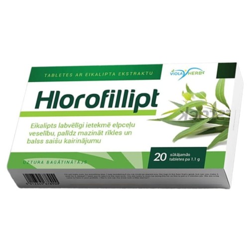 Chlorofilipt Viola Herb 20 tabl. do ssania