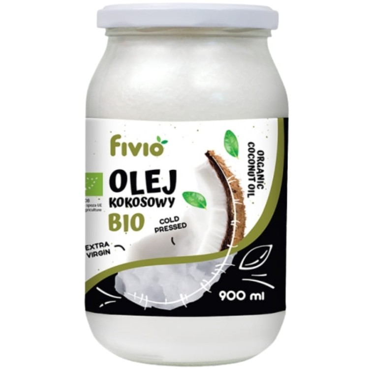 Olej kokosowy Extra Virgin BIO (Fivio) 900ml