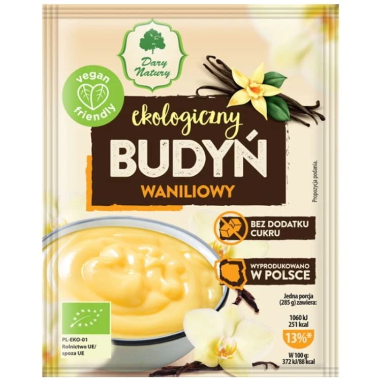 Budyń waniliowy EKO 40g