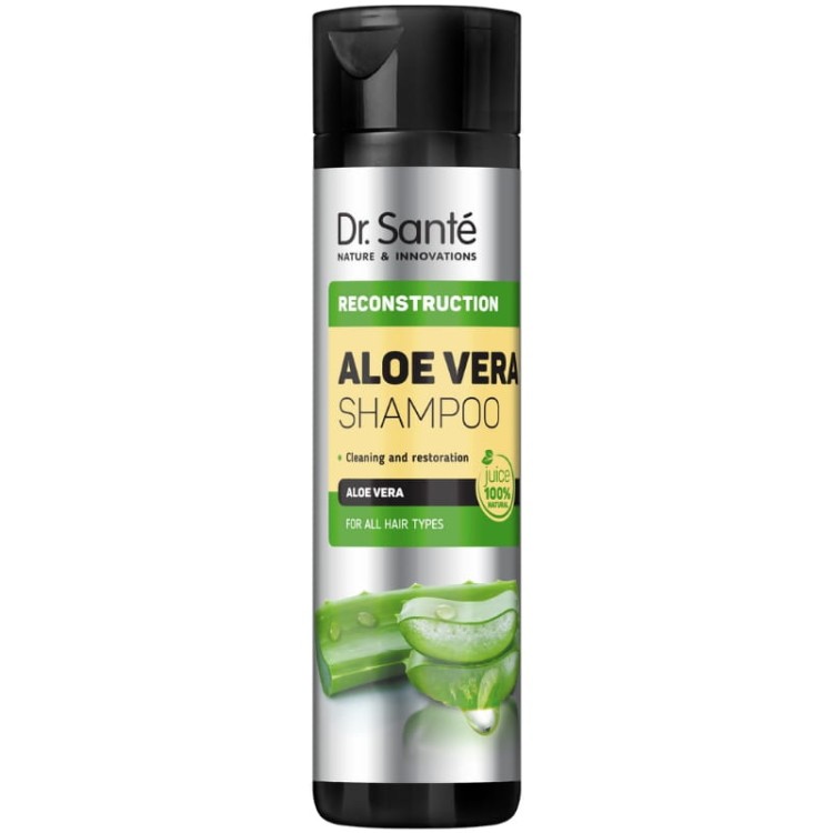 Dr Sante Szampon do włosów Aloe Vera Rekonstrukcja do każdego rodzaju włosów 250ml